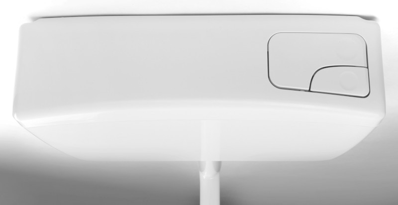 WC plastová nádržka s DUAL tlačítkem, 4-8 L, bílá WM108