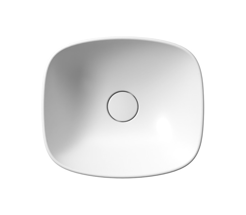 NUBES keramické umyvadlo na desku 40x35cm, bílá mat 978509