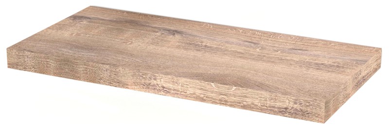 AVICE deska pod umyvadlo 100,7x48,8cm, tl.5cm, dub rover AV043