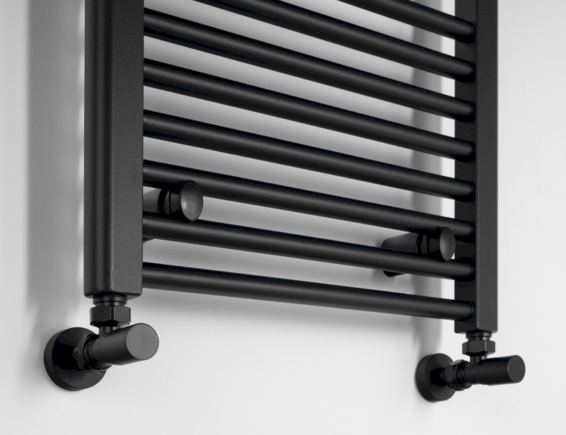 DIRECT otopné těleso s bočním připojením 450x1320mm, černá mat ILR34B