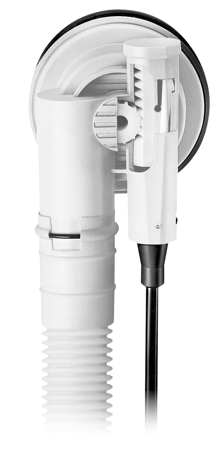 Vanová souprava s bovdenem, délka 775mm, zátka 72mm, bílá 71681W