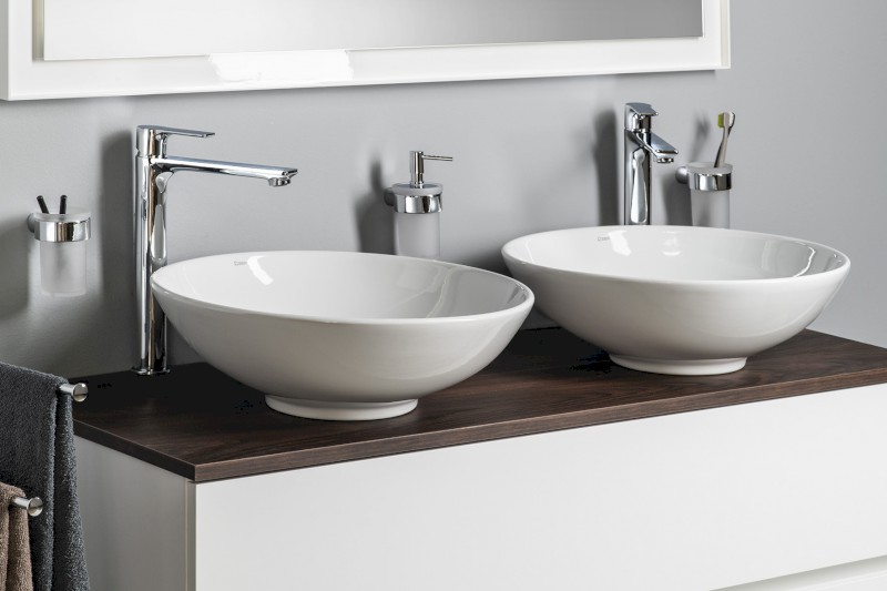 PAX stojánková umyvadlová baterie vysoká, prodloužená hubice, chrom XA07