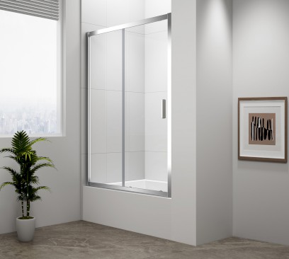 DEEP sprchové dveře 1500x1650mm, čiré sklo MD1516