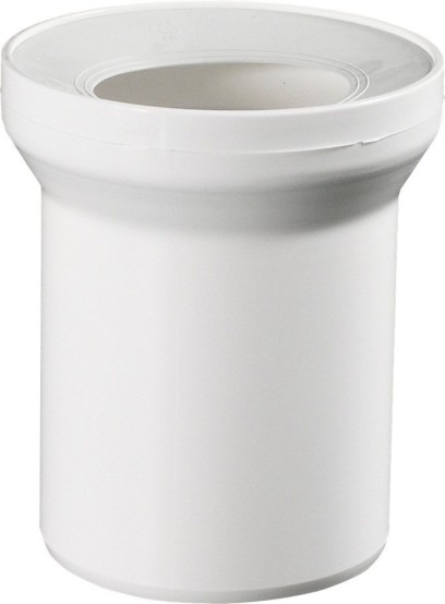Přímý kus dopojení k WC, délka 150mm, 110mm 159.303.0