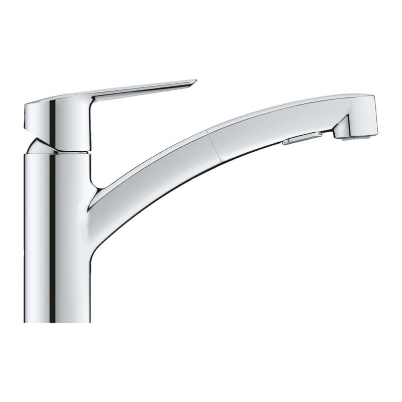 QuickFix Start Dřezová baterie s výsuvnou sprškou, chrom GROHE 30531001