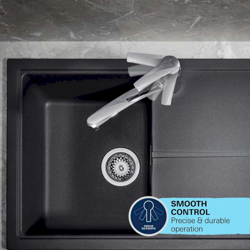 QuickFix Start Dřezová baterie s výsuvnou sprškou, chrom GROHE 30531001