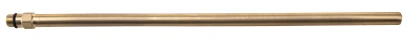 Pevná připojovací trubka 10mm-M10x1, 30 cm, zlato mat TUB39