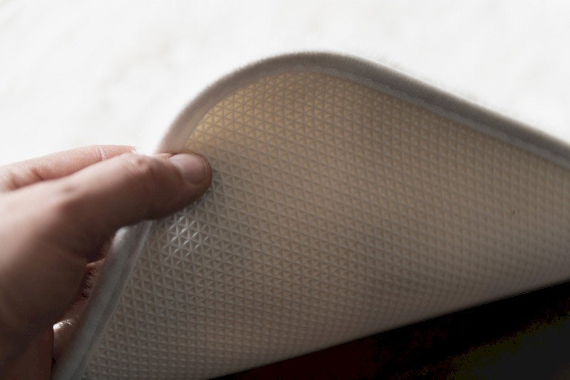 FUZZY koupelnová předložka, 50x80cm, 100% polyester, protiskluz, šedá 96FY508008