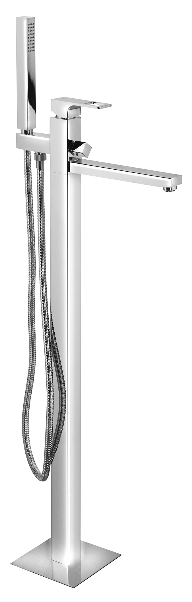 FORATA vanová baterie s připojením do podlahy, chrom FT021