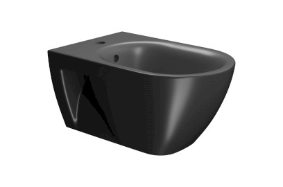 PURA ECO bidet závěsný, 36x55cm, černá mat 8867126
