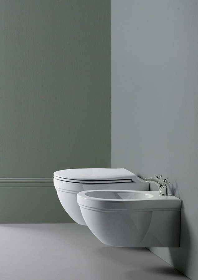CLASSIC bidet závěsný, 37x55cm, bílá ExtraGlaze 8765111