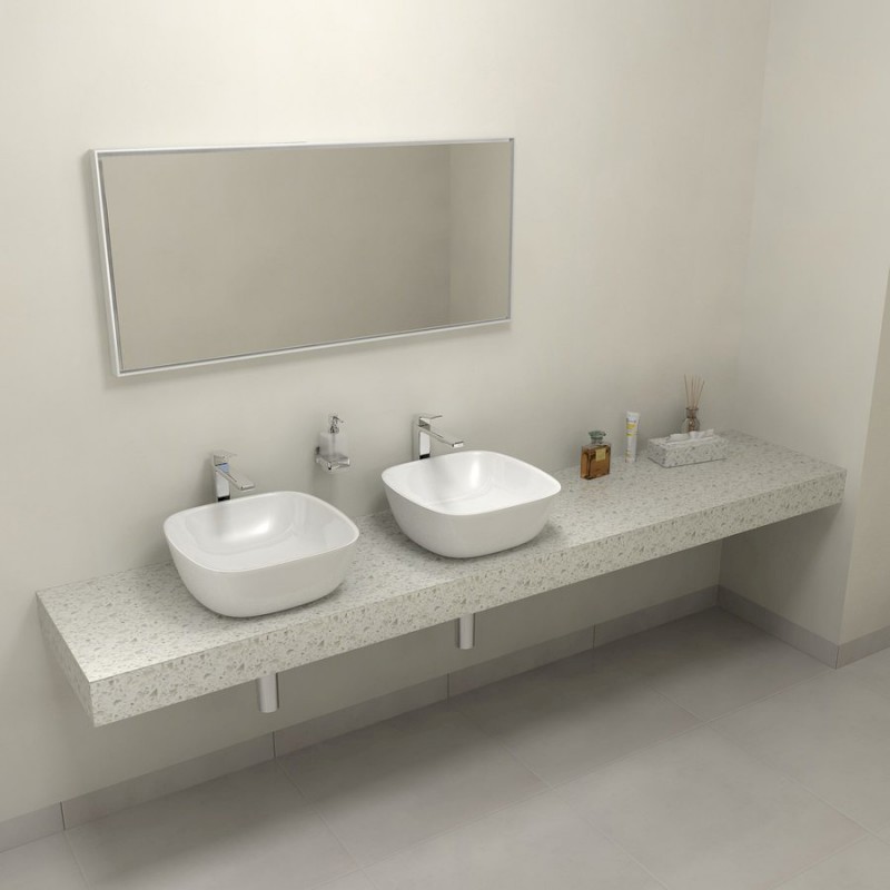 TAILOR rockstone deska 230x50 cm, provedení límce L TR230L