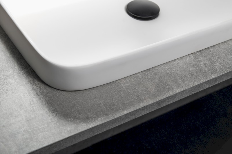 BRAHEA umyvadlo zápustné, Rockstone, 55x39 cm, bílá mat BE755