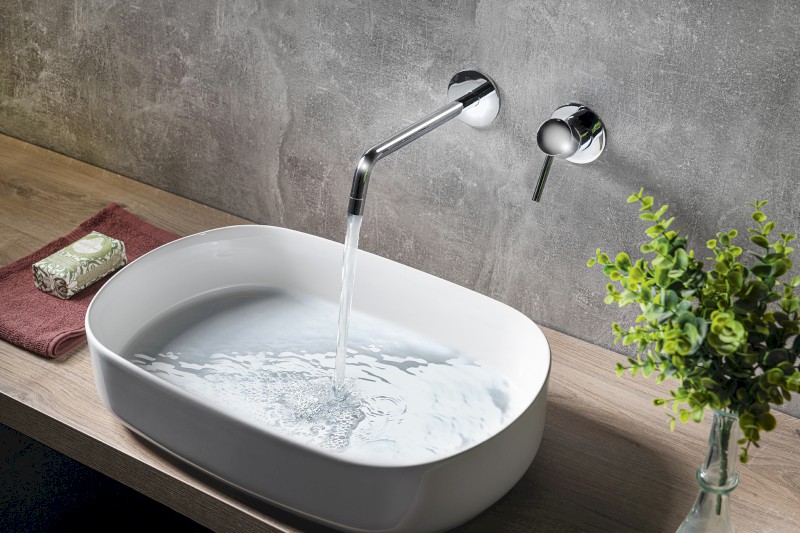 INFINITY OVAL keramické umyvadlo na desku, 55x36cm, bílá 10NF65055