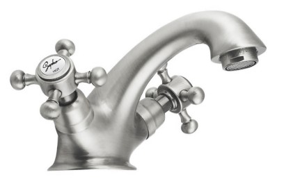 ANTEA stojánková umyvadlová baterie s výpustí, nikl 3178