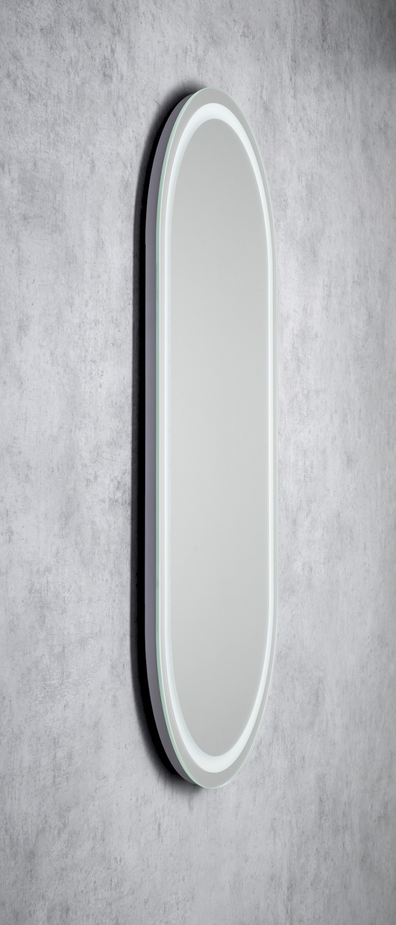 NYX oválné zrcadlo s LED osvětlením 45x90cm NY045