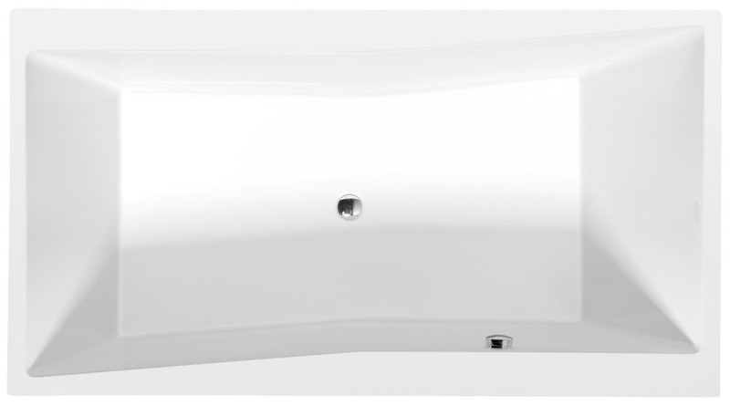 QUEST SLIM obdélníková vana 190x100x49cm, bílá 78531S