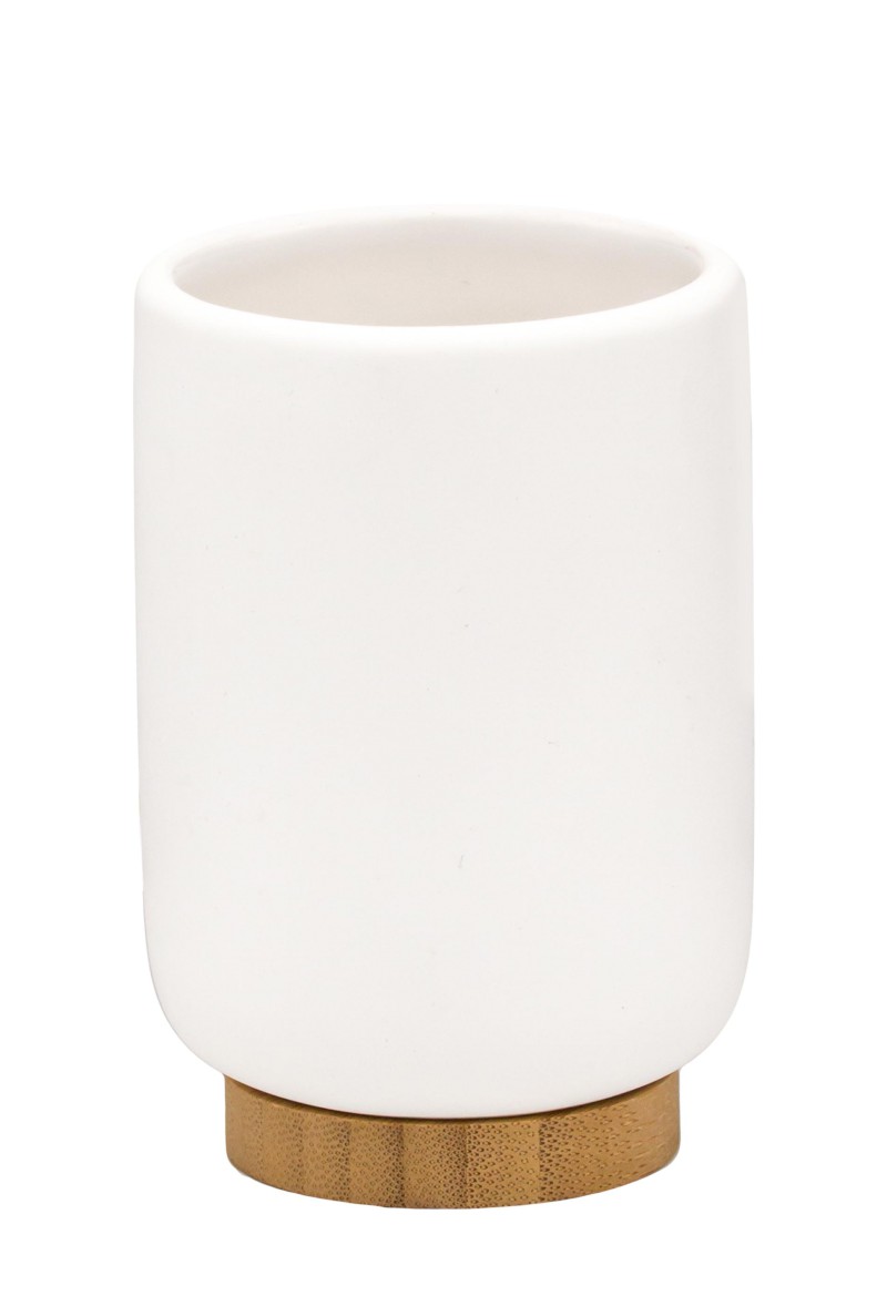 FANCY sklenka na postavení, bílá 2126101