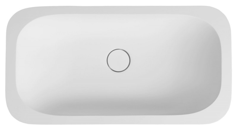 IMPALA umyvadlo pod desku, Rockstone, 67,2x35,5cm, bílá mat IM630