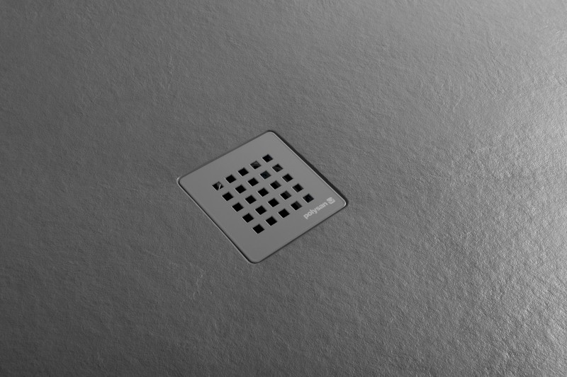 TRENECA vanička z litého mramoru s možností úpravy rozměru, 110x100cm, šedá mat 84312.31