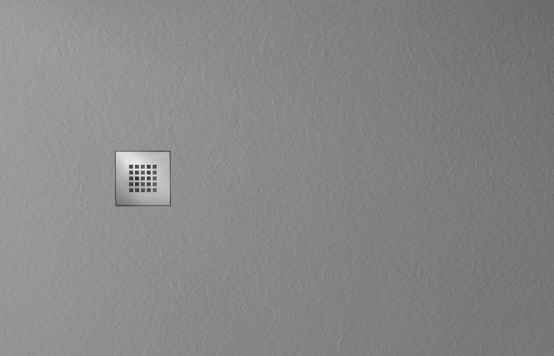 MITIA sprchová vanička z litého mramoru, obdélník 140x90cm, šedá PMS14090