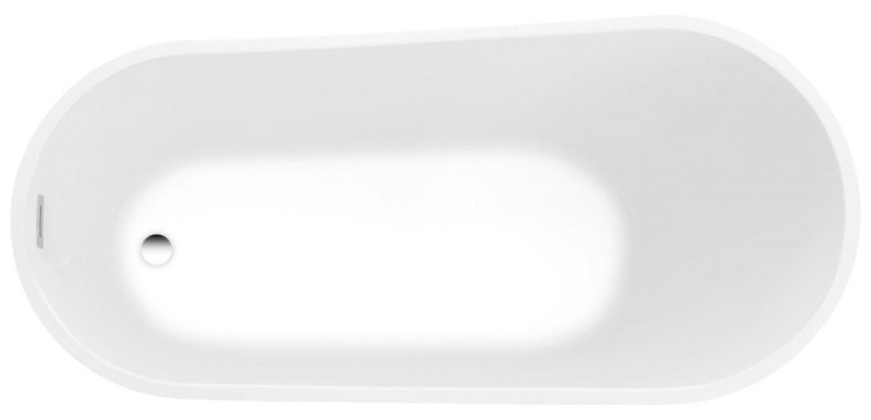 TISA volně stojící vana, 170x80cm, bílá E1780