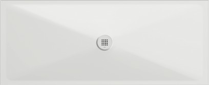 Keramická sprchová vanička, obdélník 170x70x2cm, bílá mat 46170709