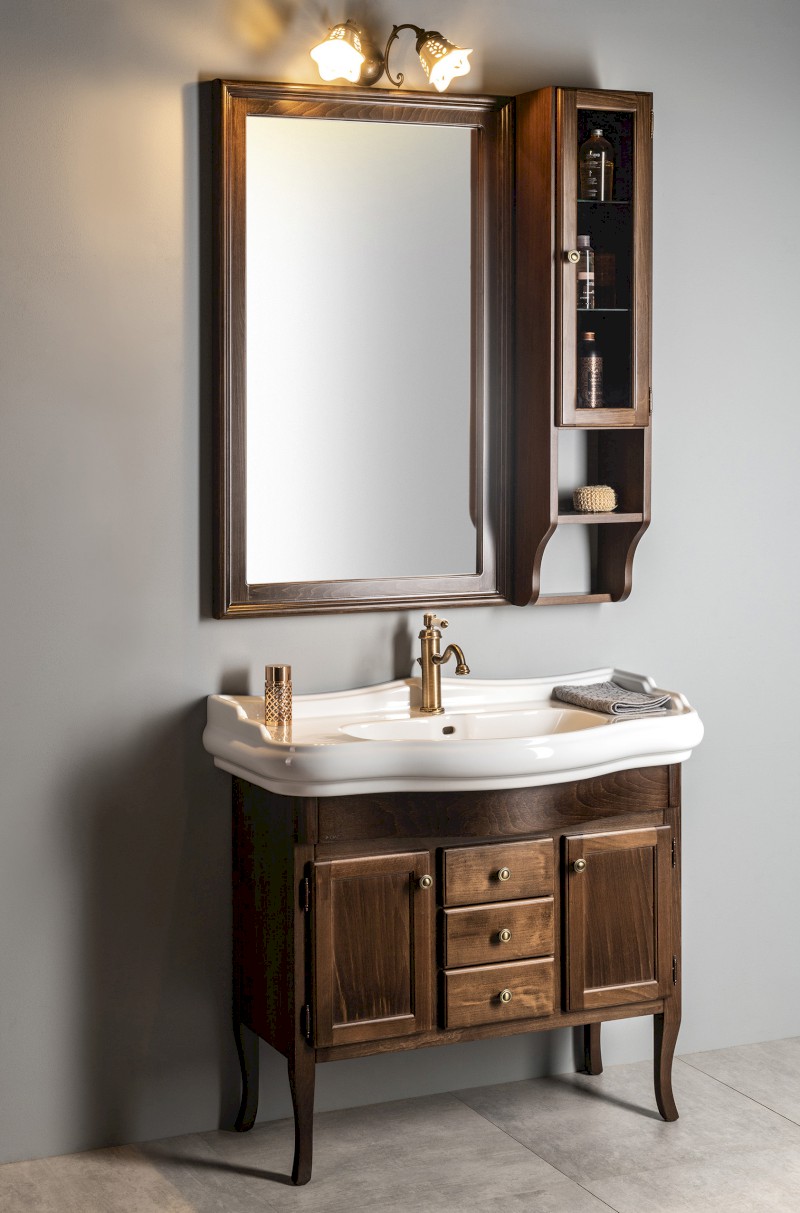 RETRO keramické umyvadlo 100x54,5cm, bílá 105001