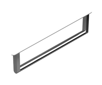 KUBE X držák ručníků 50cm, pro umyvadlo 9486, chrom PAKUBEX50