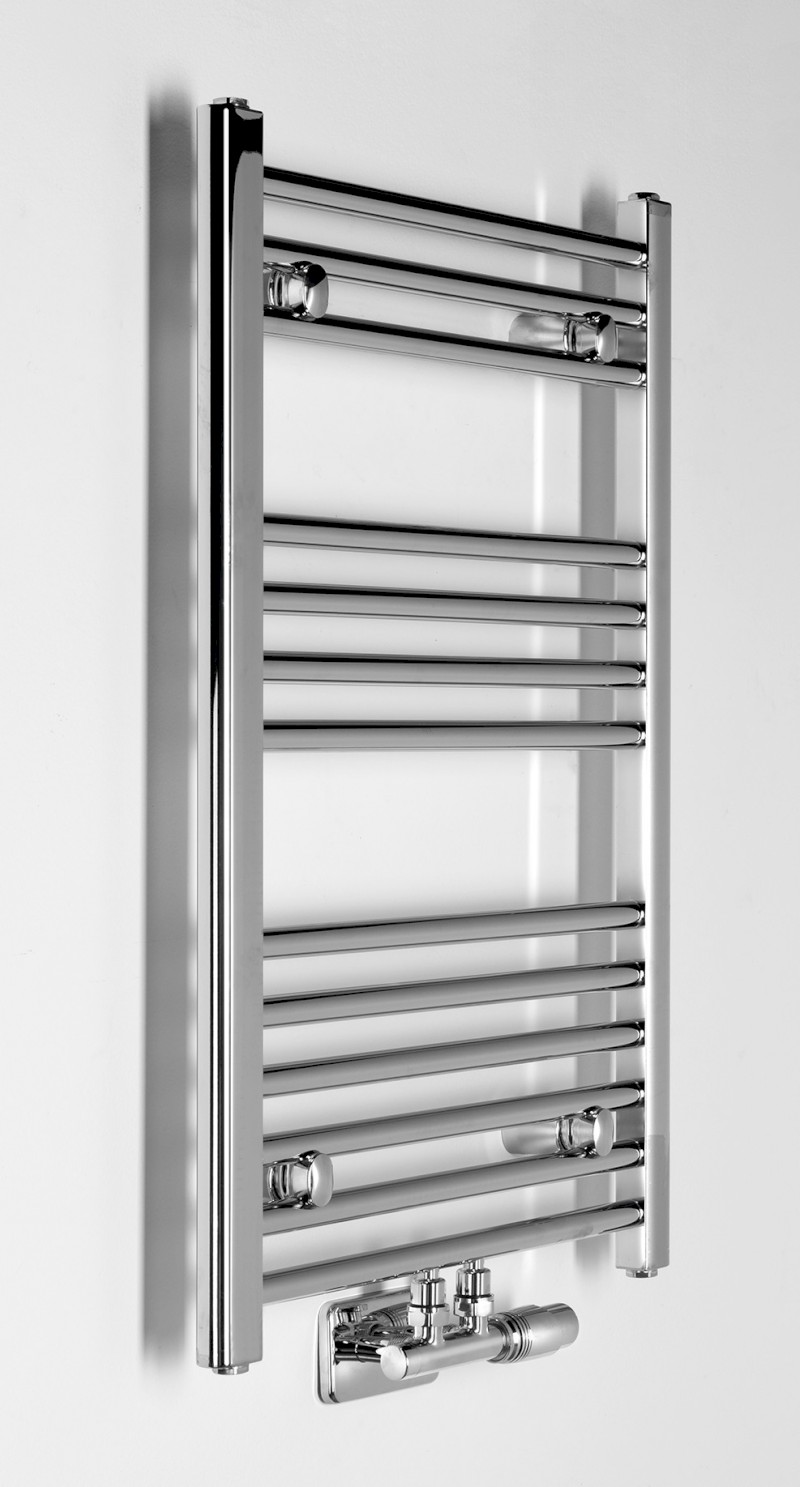 ALYA otopné těleso rovné 500x803mm, středové připojení, chrom LLS301