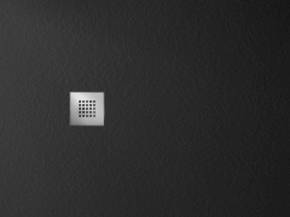 MITIA sprchová vanička z litého mramoru, obdélník 120x90cm, černá PMC12090