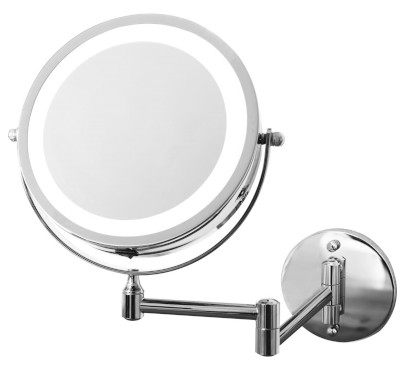 MARY kosmetické zrcátko závěsné, LED, Ø 130mm, chrom 03112000