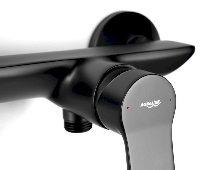 SINTRA nástěnná sprchová baterie, černá mat SX011B