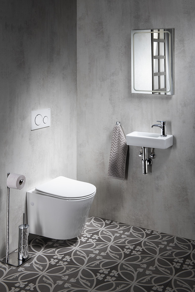 GEMINI zrcadlo s LED osvětlením 40x60cm GM040