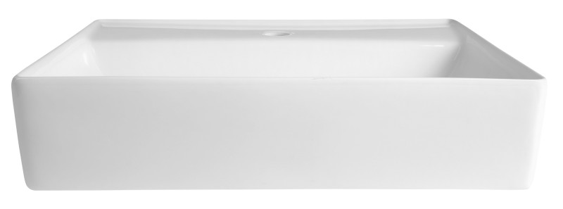 CALLIS keramické umyvadlo na desku 52x42cm, bílá NP372