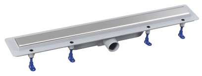 FLISE podlahový žlab s nerezovým roštem i pro dlažbu, L-710, DN50 73671