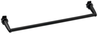 Sušák ručníků na otopná tělesa 46cm rovný, černá mat IDR-50B