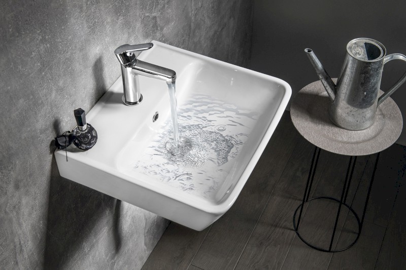 NEON keramické umyvadlo 45x41,5cm, bílá 201.130.0