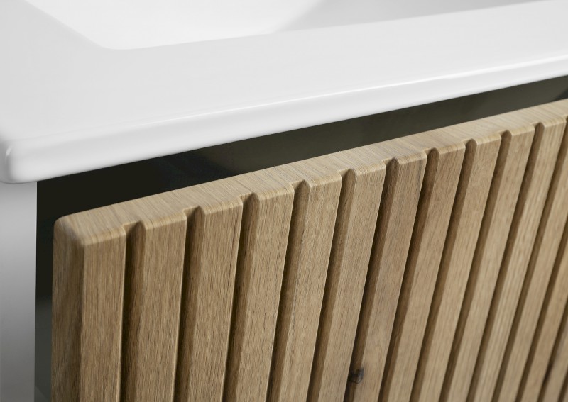 PANEDA STRIP umyvadlová skříňka 59,5x55x45,2cm, dub emporio PN360