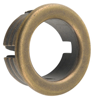 Krytka přepadu Ø 24mm, bronz 811113