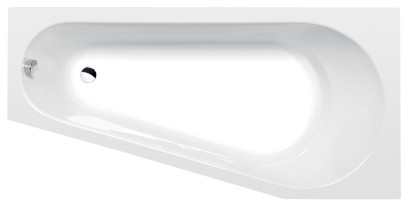 PROJEKTA R asymetrická vana 160x80x44cm, bílá 21111