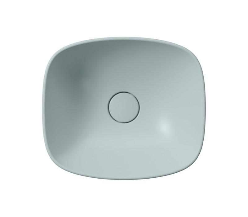 NUBES keramické umyvadlo na desku 40x35cm, ghiaccio mat 978515