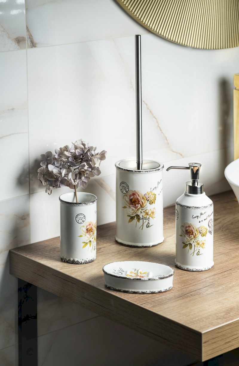 CLOTHILDE WC štětka na postavení, keramika CI3302