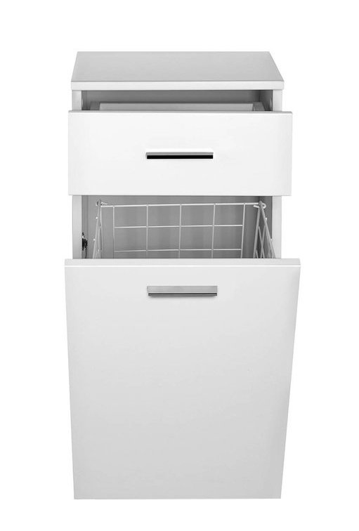 ZOJA/KERAMIA FRESH skříňka spodní s košem 35x78x29cm, bílá 50261