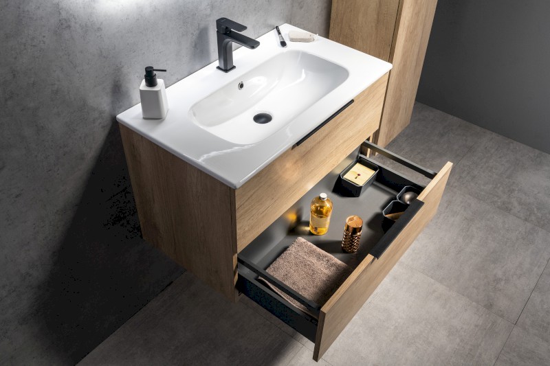 CIRASA STRIP umyvadlová skříňka 69,8x52x46cm, carina CR701-4141S