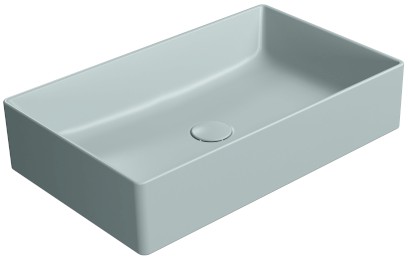KUBE X keramické umyvadlo na desku, 60x37cm, ghiaccio mat 945315