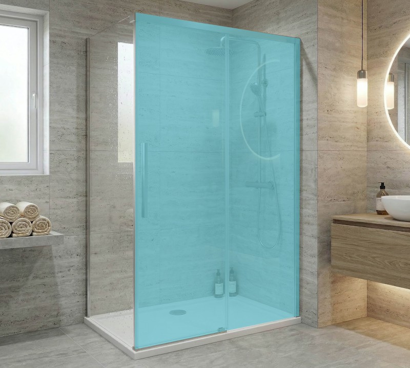 LUXOR boční stěna 800mm, čiré sklo GU5680CH