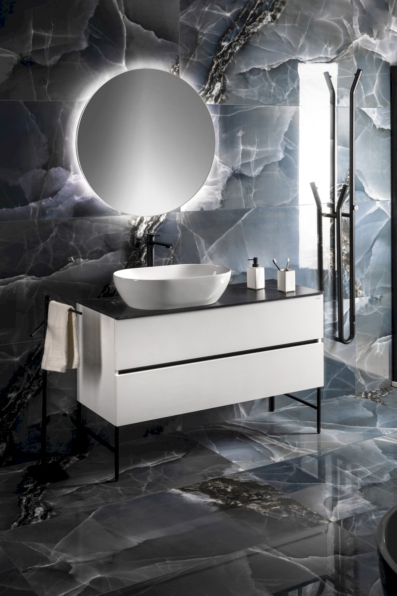 VELUR kulaté zrcadlo s LED podsvícením ø 60cm VE060