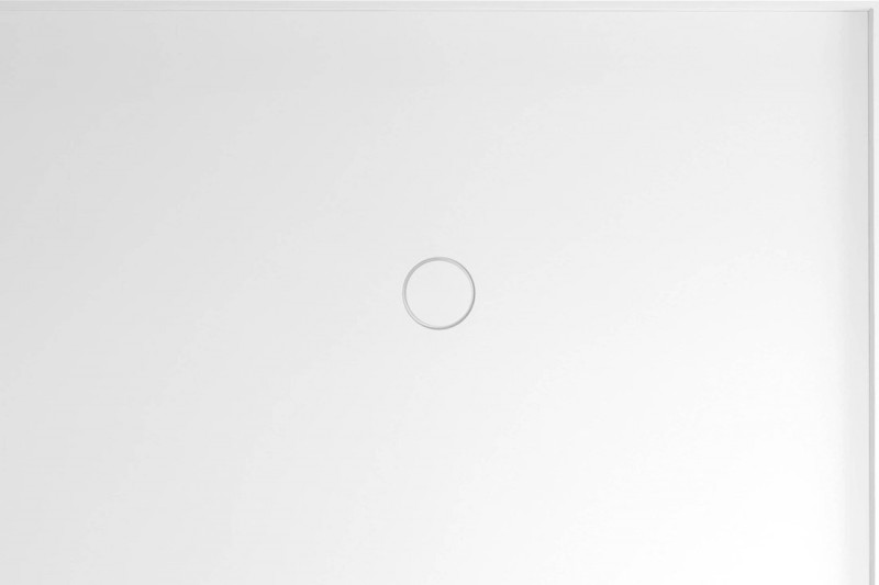 MIRAI sprchová vanička z litého mramoru, obdélník 120x80x1,8cm, pravá, bílá 73178