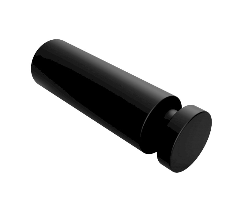 X-ROUND BLACK háček, černá mat XR213B